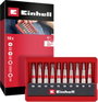 Einhell Bit Taschenbox 10tlg 118643 Bit készlet TORX, PH, PZ, Belső hatlap bélyegkép