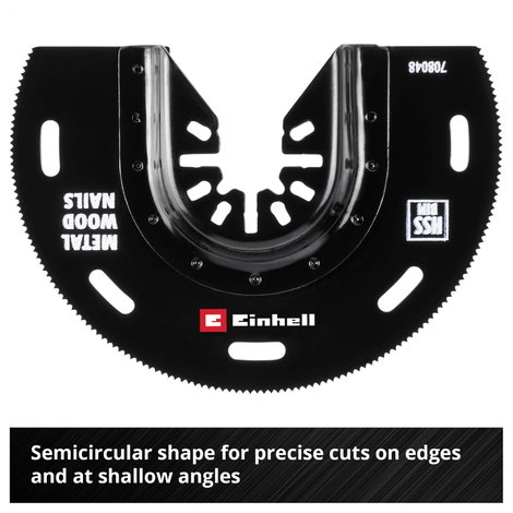 Einhell 708048 halbrund BIM, 88mm BiM Merülő fűrészlap 88 mm 1 db 5. kép