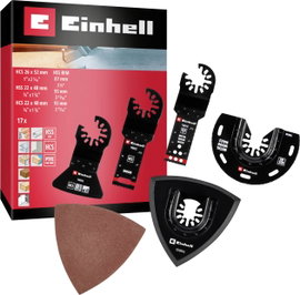 Einhell 708117 17-tlg SB Bimetál Többfunkciós szerszám tartozék készlet 1 db