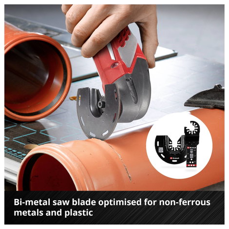 Einhell 708117 17-tlg SB Bimetál Többfunkciós szerszám tartozék készlet 1 db 4. kép