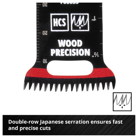 Einhell 708033 HCS Japanz., 32mm HCS Merülő fűrészlap 32 mm 1 db 3. kép