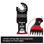 Einhell 708033 HCS Japanz., 32mm HCS Merülő fűrészlap 32 mm 1 db 4. bélyegkép