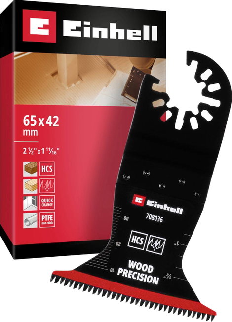 Einhell 708036 HCS Japanz., 65mm HCS Merülő fűrészlap 65 mm 1 db