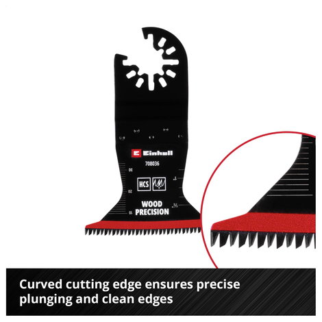 Einhell 708036 HCS Japanz., 65mm HCS Merülő fűrészlap 65 mm 1 db 4. kép