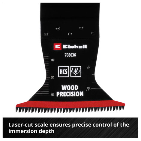 Einhell 708036 HCS Japanz., 65mm HCS Merülő fűrészlap 65 mm 1 db 5. kép