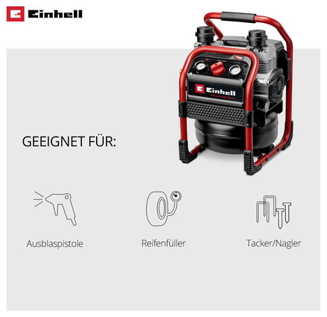 Einhell Professional 4020380 Akkus kompresszor SILENZZO 36/21 8 bar 2 henger 5. kép