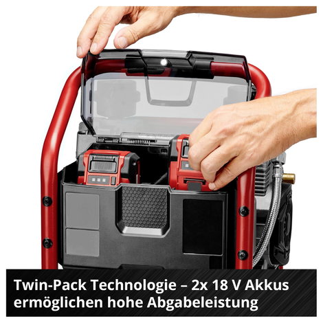 Einhell Professional 4020380 Akkus kompresszor SILENZZO 36/21 8 bar 2 henger 7. kép