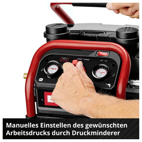 Einhell Professional 4020385 Akkus kompresszor SILENZZO 18/160 8 bar 2 henger 6. kép