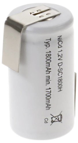 Mexcel Speciális akku Sub-C NiCd 1.2 V 1800 mAh