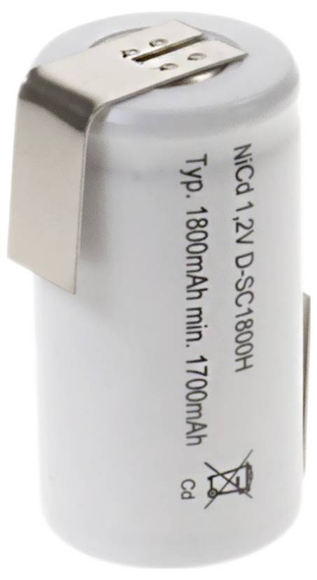 Mexcel Speciális akku Sub-C NiCd 1.2 V 1800 mAh