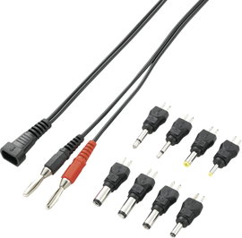 Tápdugó készlet banándugóval, 9 részes, VOLTCRAFT 04A-8XC2