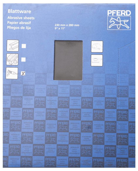PFERD TOOLS BP-W ECO PAINT 230X280 SiC1200 45015267 Csiszolópapír Szemcsézet 1200 (H x Sz) 280 mm x  3. kép