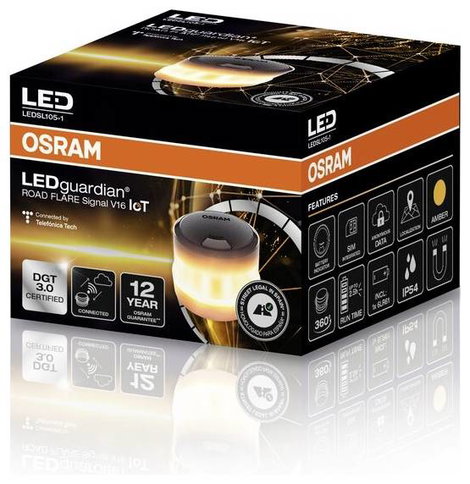 Osram Automotive LEDSL105 Vészvillogó lámpa (H x Sz x Ma) 84 x 84 x 60 mm 1 db 2. kép