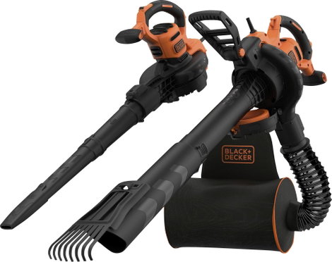 Black & Decker Elektromos BEBLV301-QS Lombszívó, Lombfújó, Lombvágó 230 V
