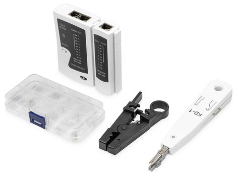 Digitus DN-94027 Hálózati szerszám készlet Alkalmas: CAT 5e, CAT 6, CAT 7 3. kép