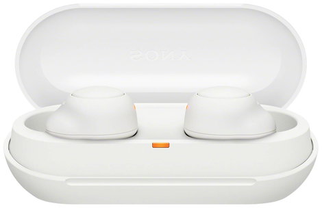 Sony WF-C500 DJ In Ear fejhallgató Bluetooth® Stereo Fehér Víztaszító, Izzadásálló 4. kép