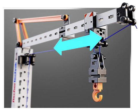 fischertechnik 576103 Crane Építőkészlet 7 éves kortól 2. kép
