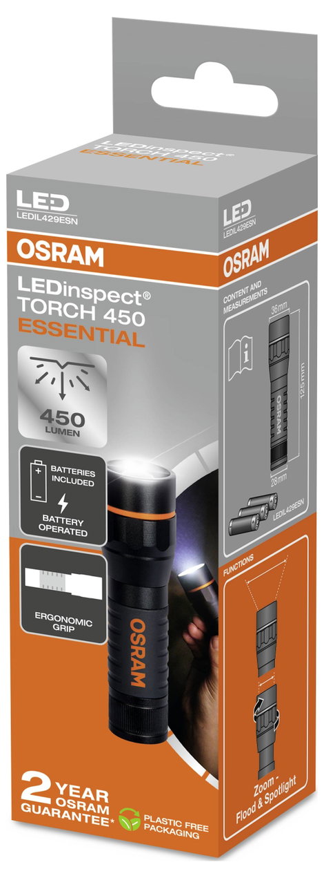 Osram Automotive LEDinspect TORCH 450 ESSENTIAL Munkalámpa 2. kép
