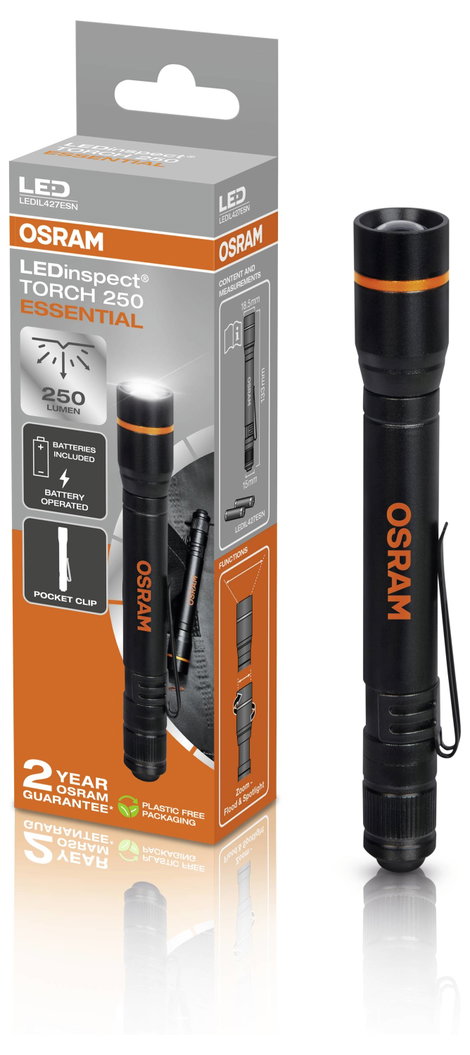 Osram Automotive LEDinspect TORCH 250 ESSENTIAL Munkalámpa 3. kép