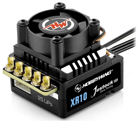 Hobbywing Xerun XR10 Justock G3S Modellautó brushless menetszabályozó Terhelhetőség (max. A): 380 A  2. kép