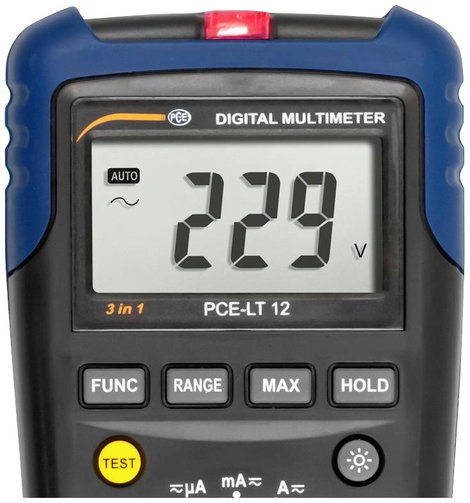 PCE Instruments PCE-LT 12 Kézi multiméter 2. kép