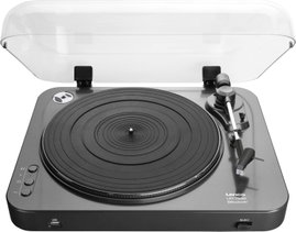 Lenco LBT-120BK - Plattenspieler mit direkter Codierung und Bluetooth® - Schwarz Lemezjátszó