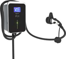 Sygonix Fali doboz 2. típus 3. üzemmód 32 A 22 kW app, WiFi, RFID