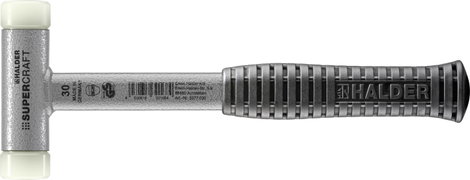 Halder SUPERCRAFT 3377.030 Puha kalapács ergonómikus markolat, kemény 585 g 295 mm 1 db