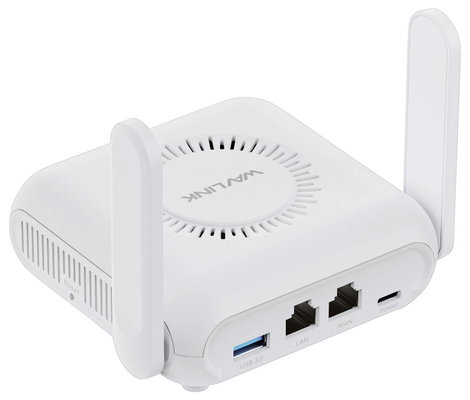 Wavlink WLAN router RF-WFTR-300 AX3000 RF-6690616 LAN 10/100/1000 MBit/s 3000 MBit/s 2. kép
