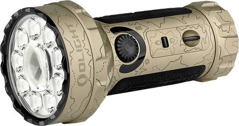 OLight LED Mini zseblámpa Nagy hatótáv Akkuról üzemeltetett 7000 lm 462 g
