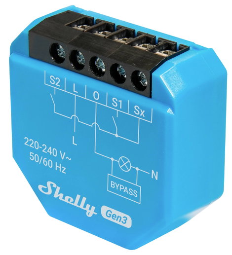 Shelly 1L Gen3 Vezeték nélküli kapcsoló 10. kép