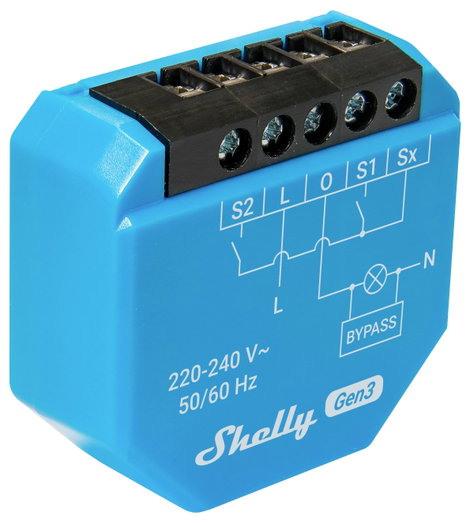 Shelly 1L Gen3 Vezeték nélküli kapcsoló 11. kép