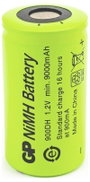 GP GP Ni-MH Industrial 9000 DH C1 Góliátakku NiMH 1.2 V 9000 mAh 1 db 2. bélyegkép