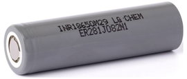LG Electronics Li-Ion Zelle 18650, 3.6V und 2850mAh, M29 Akkucsomag Cellaszám: 1 Lítiumion 3.67 V 28