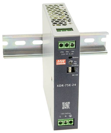 MW Mean Well XDR-75E-36 Kalapsínes tápegység 36 V 2.1 A 75.6 W Tartalom, tartalmi egységek rendelése