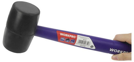 WorkPro WP241041 Gumi kalapács 450 g 1 db 4. kép