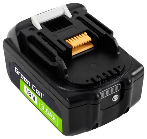 Green Cell BL1830 GC-PTMA18V3 Szerszám akku 18 V 3 Ah Lítiumion 4. kép