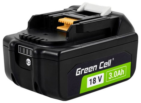 Green Cell BL1830 GC-PTMA18V3 Szerszám akku 18 V 3 Ah Lítiumion 5. kép