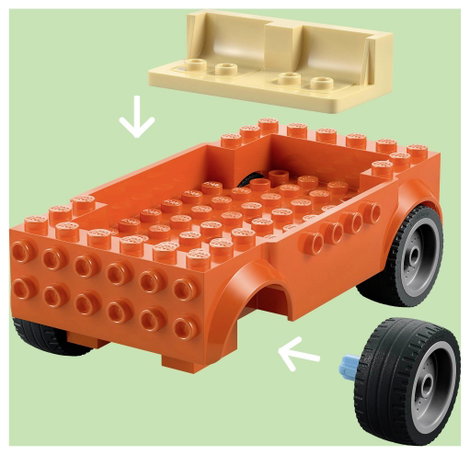 LEGO® Bluey 11202 Bluey tengerparti kirándulása 2. kép