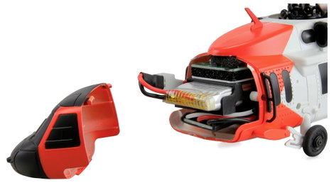 Amewi UH-60L Black Hawk Coastguard Brushless Helikopter RC kezdő helikopter RtF 5. kép