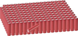 Panasonic UR18650ZM2 Speciális akku 18650 Flat-top Lítium 3.6 V 2420 mAh