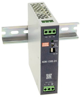 MEAN WELL XDR-150E-24 Kalapsínes tápegység 24 V 6.5 A 156 W Tartalom, tartalmi egységek rendelésenké