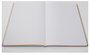 Sigel LS200 Jegyzettömb Linescape Hardcover DIN A5 kockás Világosszürke, Neon narancs Lapok száma: 8 6. bélyegkép