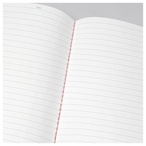 Sigel LS305 #####Notizheft Linescape Softcover 2 db DIN A5 vonalas Középkék, Neon narancs Lapok szám 4. kép