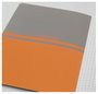 Sigel LS300 #####Notizheft Linescape Softcover 2 db DIN A5 kockás Világosszürke, Neon narancs Lapok 3. bélyegkép