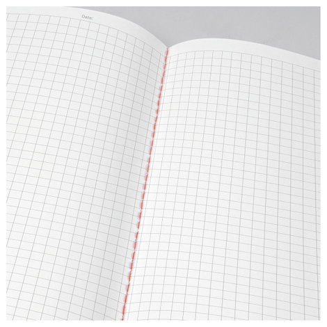 Sigel LS300 #####Notizheft Linescape Softcover 2 db DIN A5 kockás Világosszürke, Neon narancs Lapok 4. kép