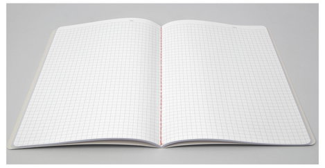 Sigel LS300 #####Notizheft Linescape Softcover 2 db DIN A5 kockás Világosszürke, Neon narancs Lapok 5. kép