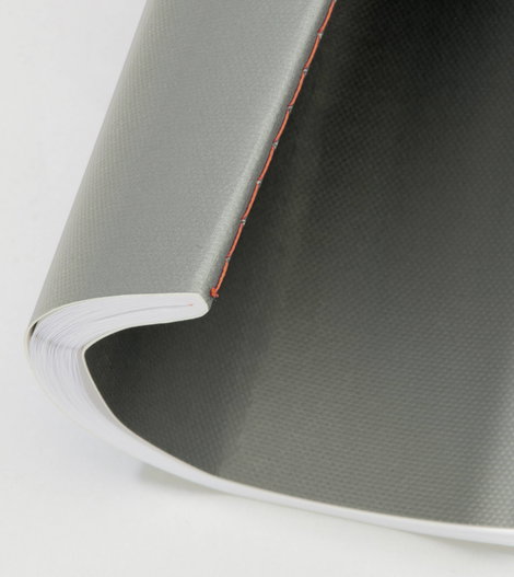 Sigel LS300 #####Notizheft Linescape Softcover 2 db DIN A5 kockás Világosszürke, Neon narancs Lapok 6. kép