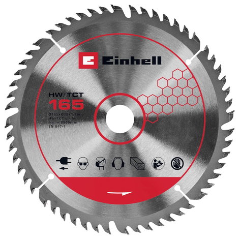Einhell Professional TP-PS 18/165 Li BL - Solo Akkus merülő fűrész Vágási mélység max. (90°) 56 mm 2. kép