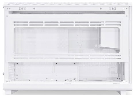 Lian Li Lian Li DAN Cases A3-mATX Wood Edition PC-Gehäuse, Micro-ATX - Buche, weiß Mikro torony Ház, 6. kép